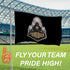 Purdue University Single Sided Flag w/ 2 Grommets, 3'x5'