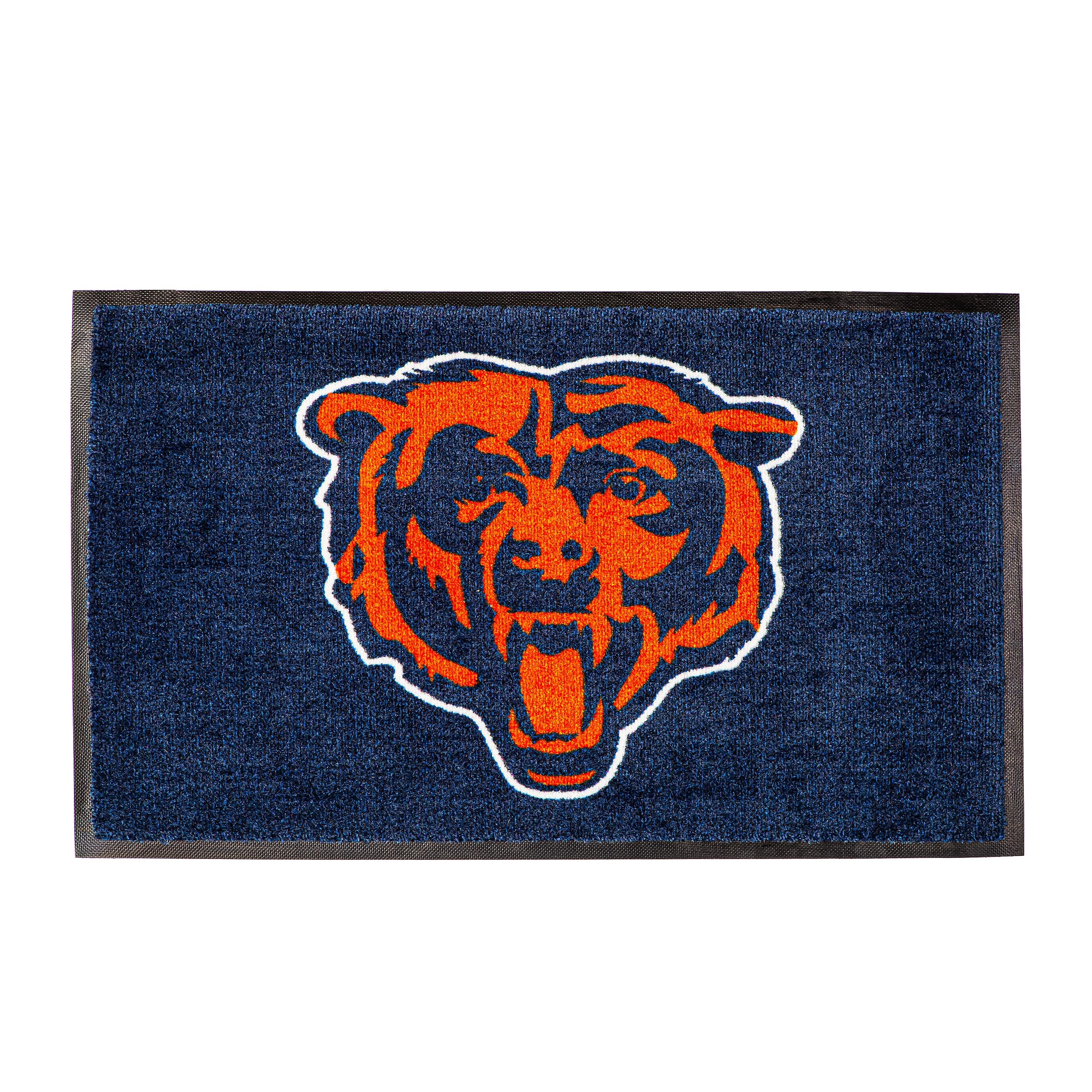 3'x5'  Large USA Indoor Outdoor Entryway Mat, Chicago Bears