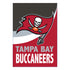 Tampa Bay Buccaneers Burlap Flag House Size