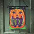 Boo Jack Pumpkin Suede Garden Flag