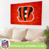 Cincinnati Bengals Single Sided Flag with 2 Grommets, 3'x5'