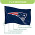 3'x5' Single Sided Flag w/ 2 Grommets, New England Patriots