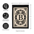 Cambridge Monogram Garden Applique Flag, Letter B