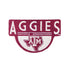 NCAA Team Shaped Coir Door Mat, Texas A&M Aggies