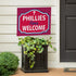 Philadelphia Phillies Coroplast Yard Sign, "Fans Welcome"