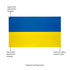 Ukraine Support, Linen Estate Flag