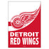 Detroit Red Wings Burlap House Flag