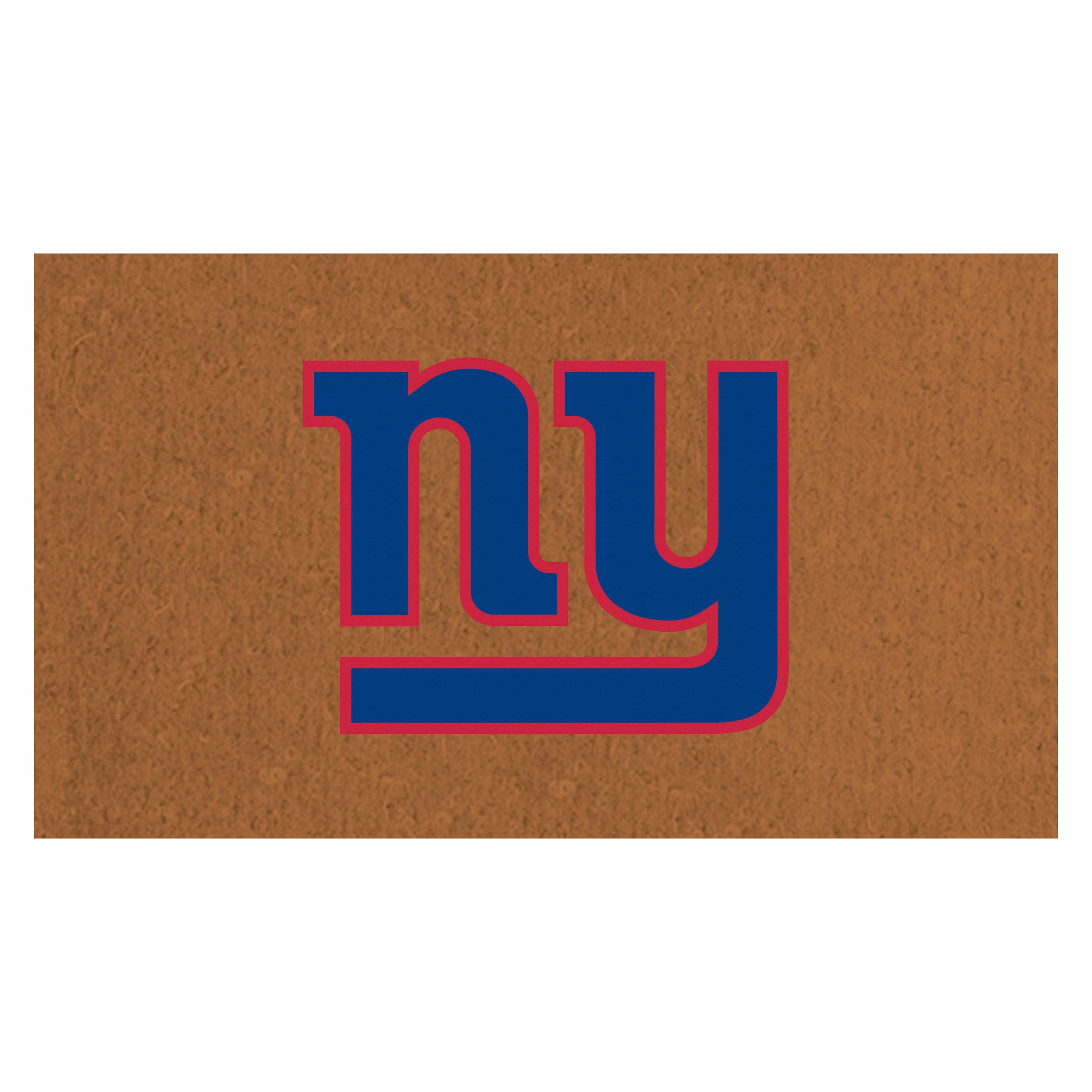 Coir Mat, 16"x28", New York Giants