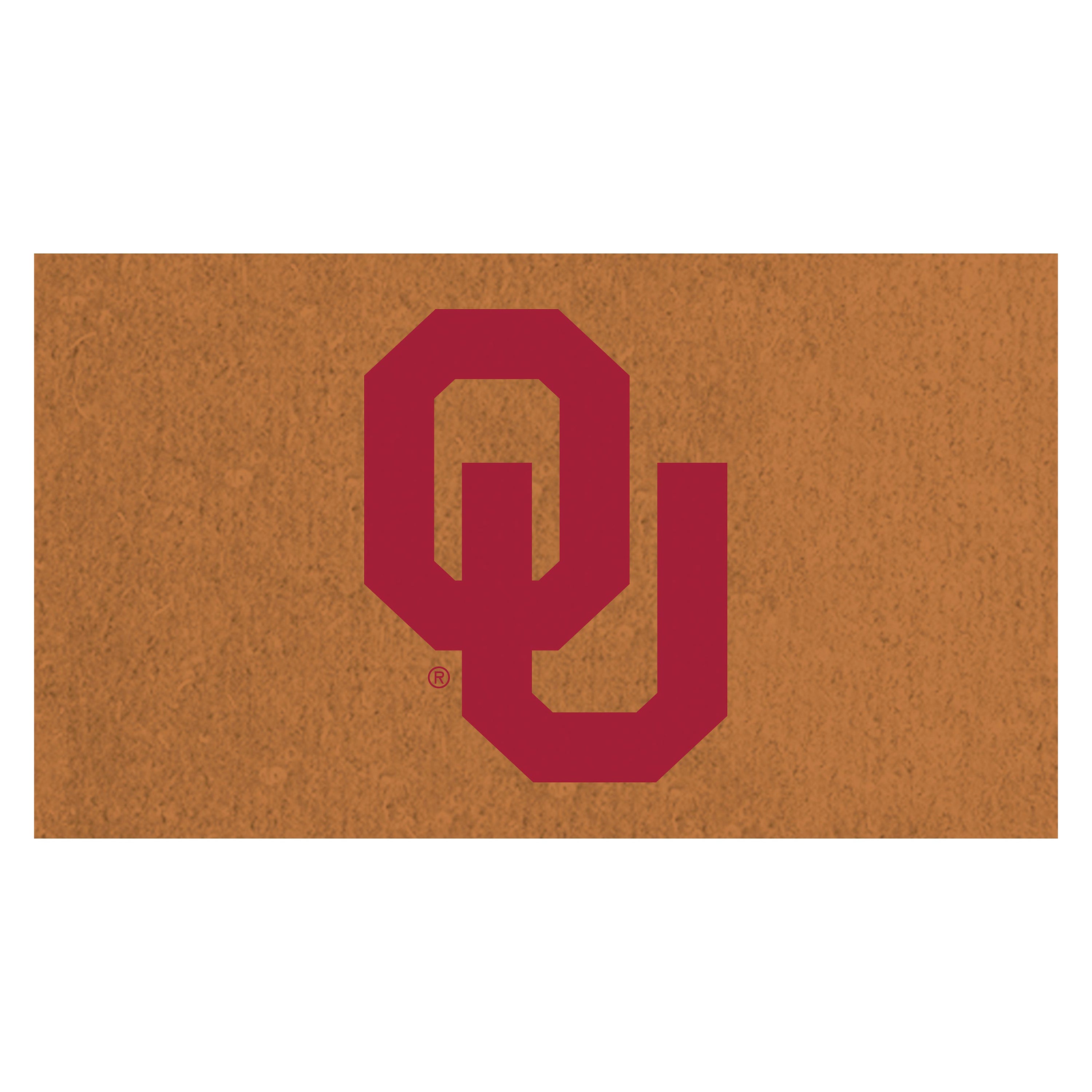 Coir Mat, 16"x28", University of Oklahoma