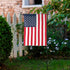 American Flag Garden Applique Flag