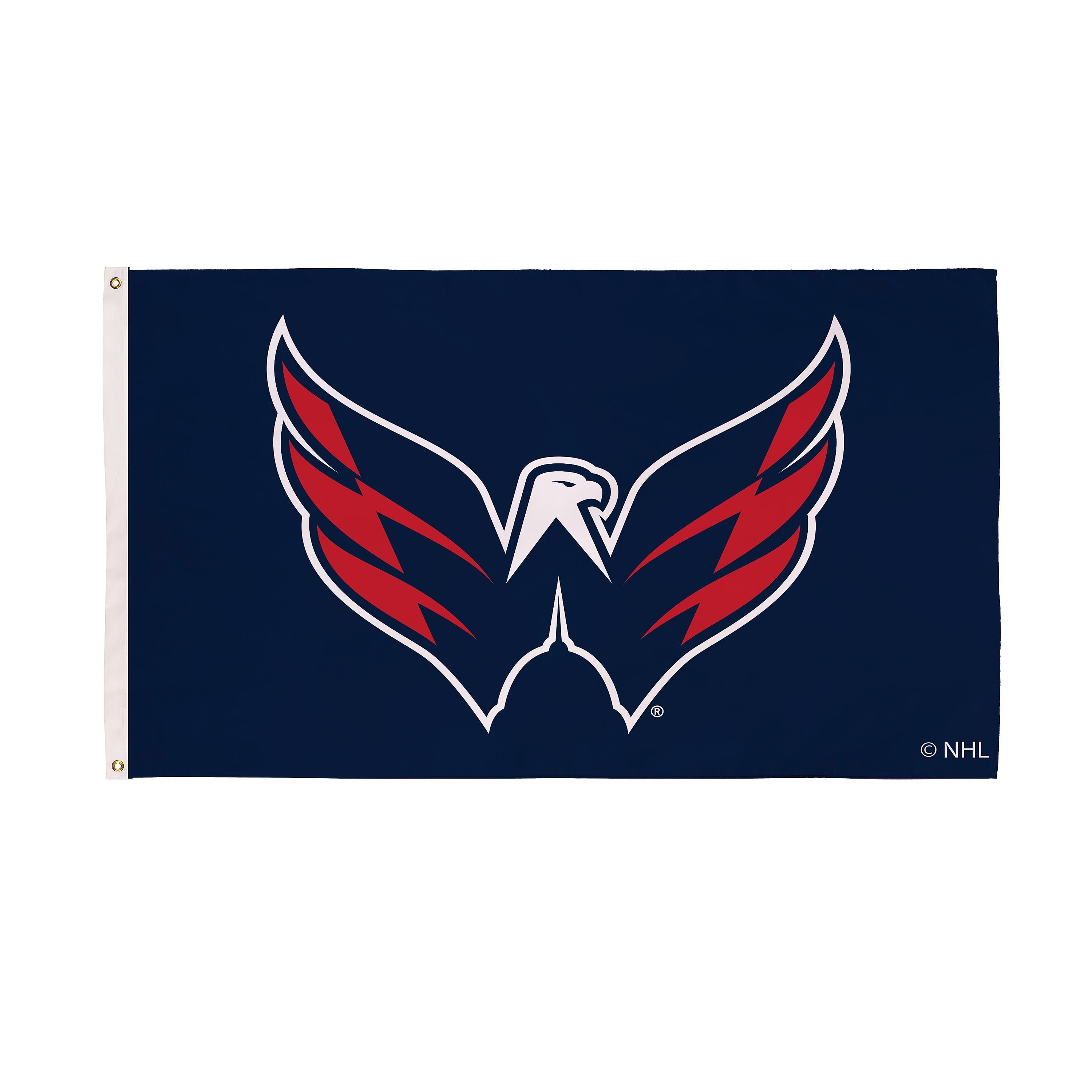 3'x5' Single Sided Flag w/ 2 Grommets, Washington Capitals