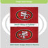 San Francisco 49ers Single Sided Estate Flag with 2 Grommets, 3'x5'