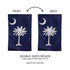 South Carolina Garden Applique Flag