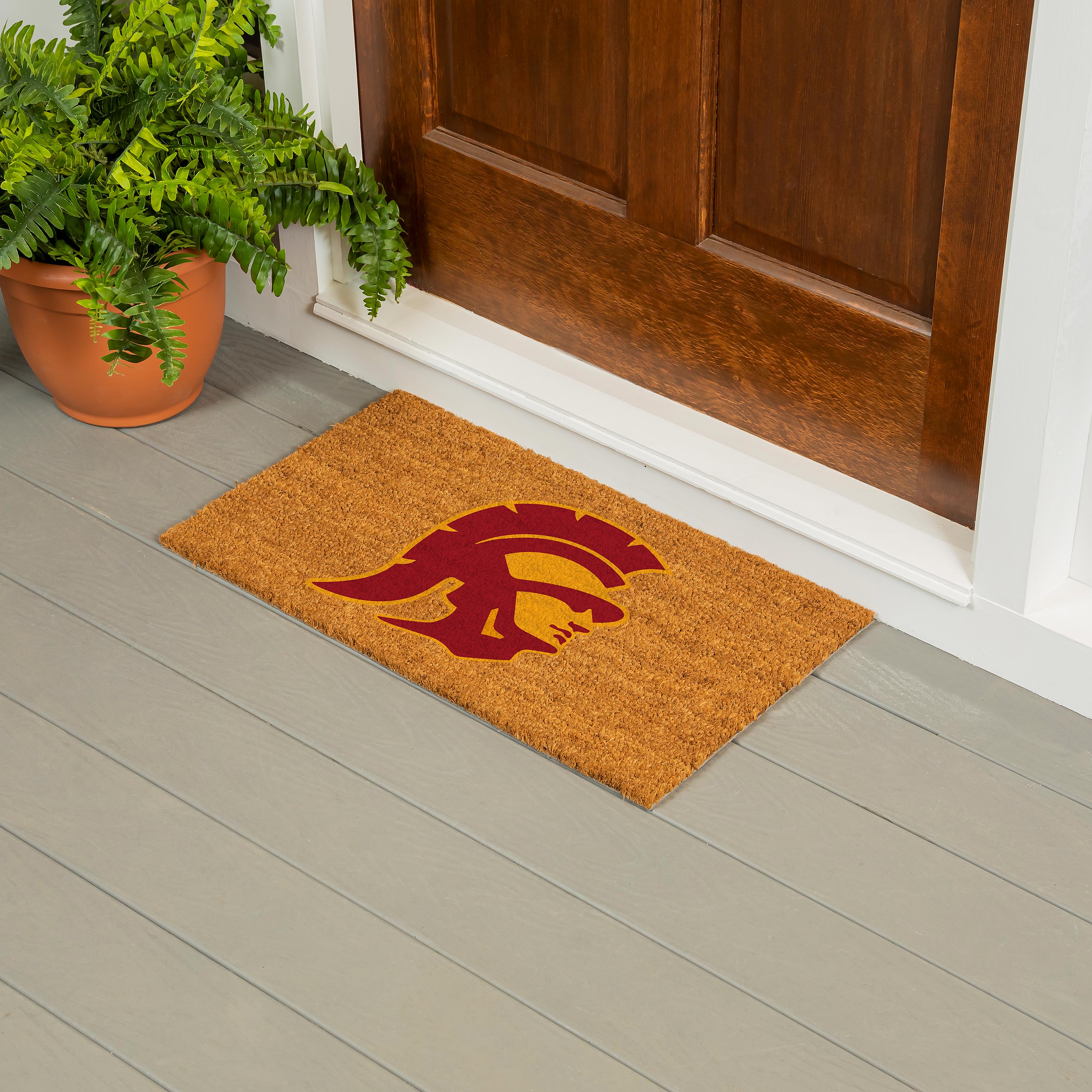 Coir Mat, 16"x28", University of Southern California