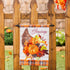 Cornucopia Blessings Garden Linen Flag