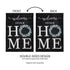 Eucalyptus Welcome Garden Burlap Flag