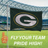 Green Bay Packers Single Sided Estate Flag with 2 Grommets, 3'x5'