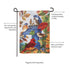 Where Birds Gather Suede Garden Flag