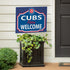 Chicago Cubs Coroplast Yard Sign, "Fans Welcome"