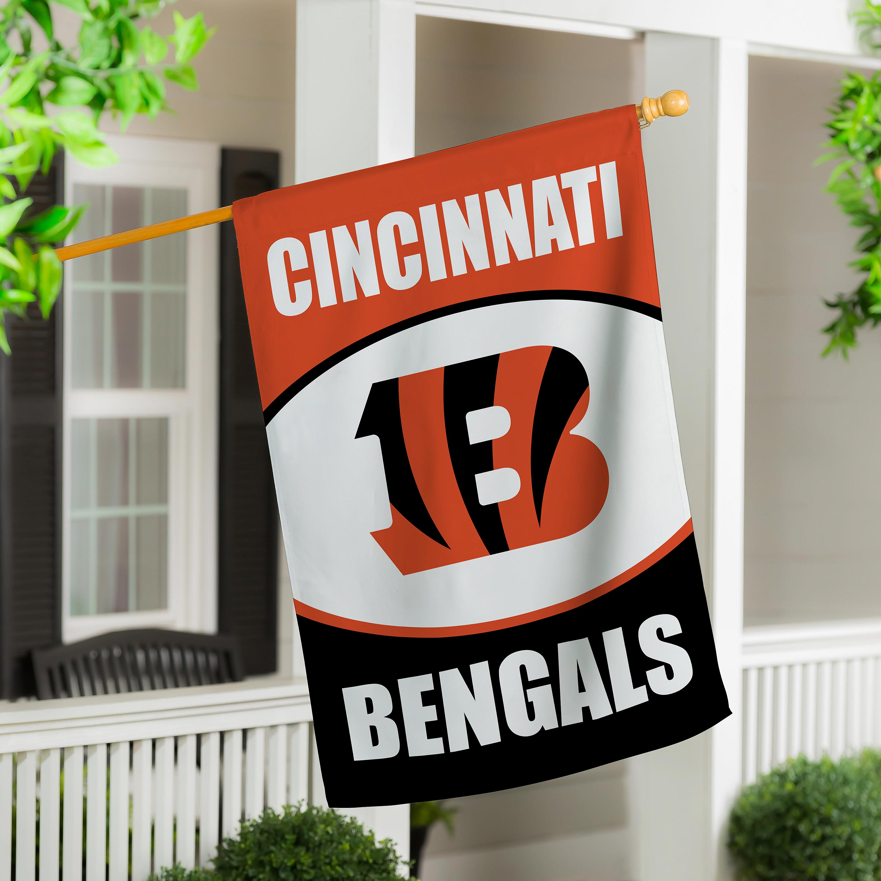 Cincinnati Bengals Suede Flag, House