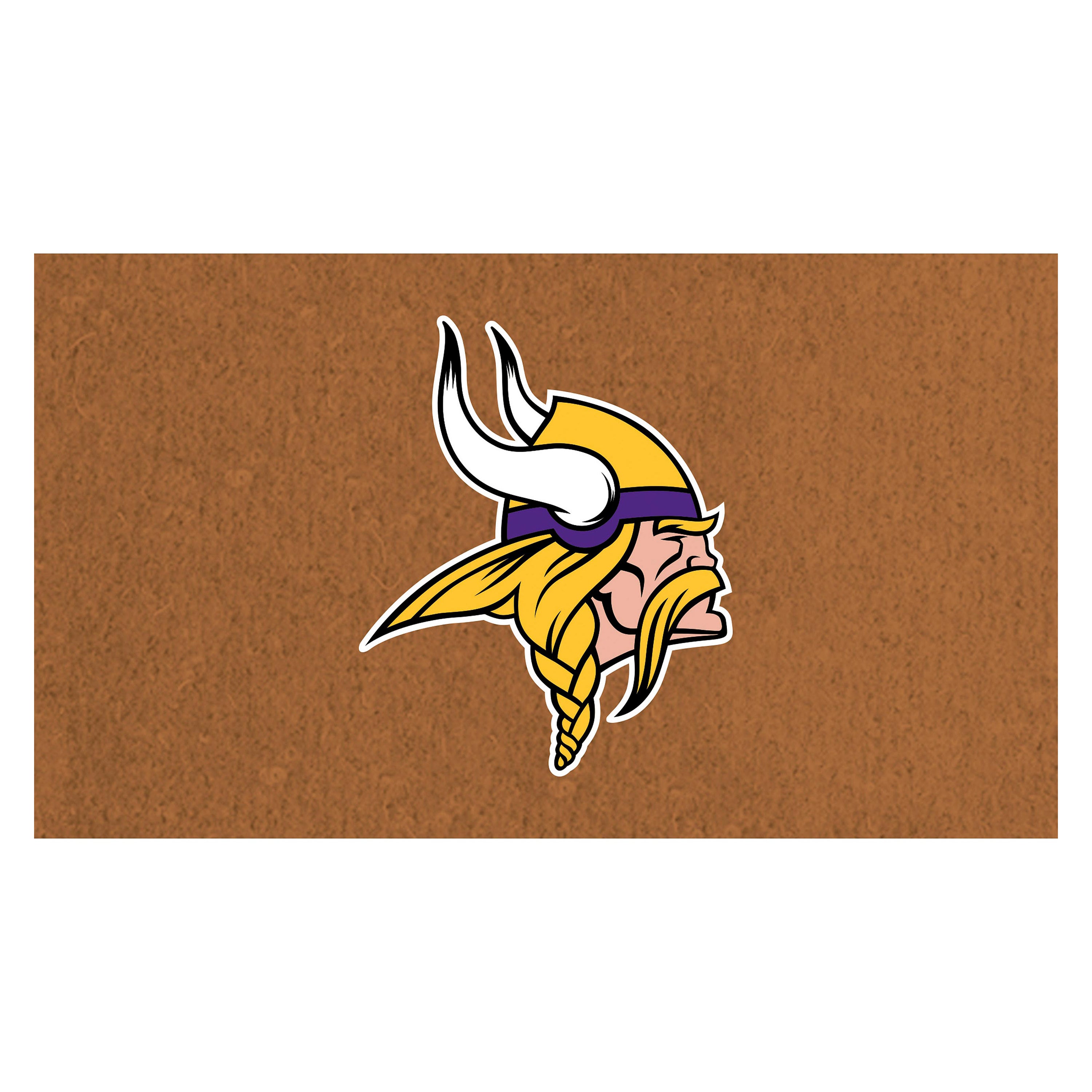 Coir Mat, 16"x28", Minnesota Vikings