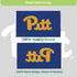 University of Pittsburgh Single Sided Estate Flag with 2 Grommets, 3'x5'