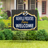 Nashville Predators Coroplast Yard Sign, "Fans Welcome"