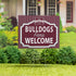 Mississippi State University Coroplast Yard Sign, "Fans Welcome"