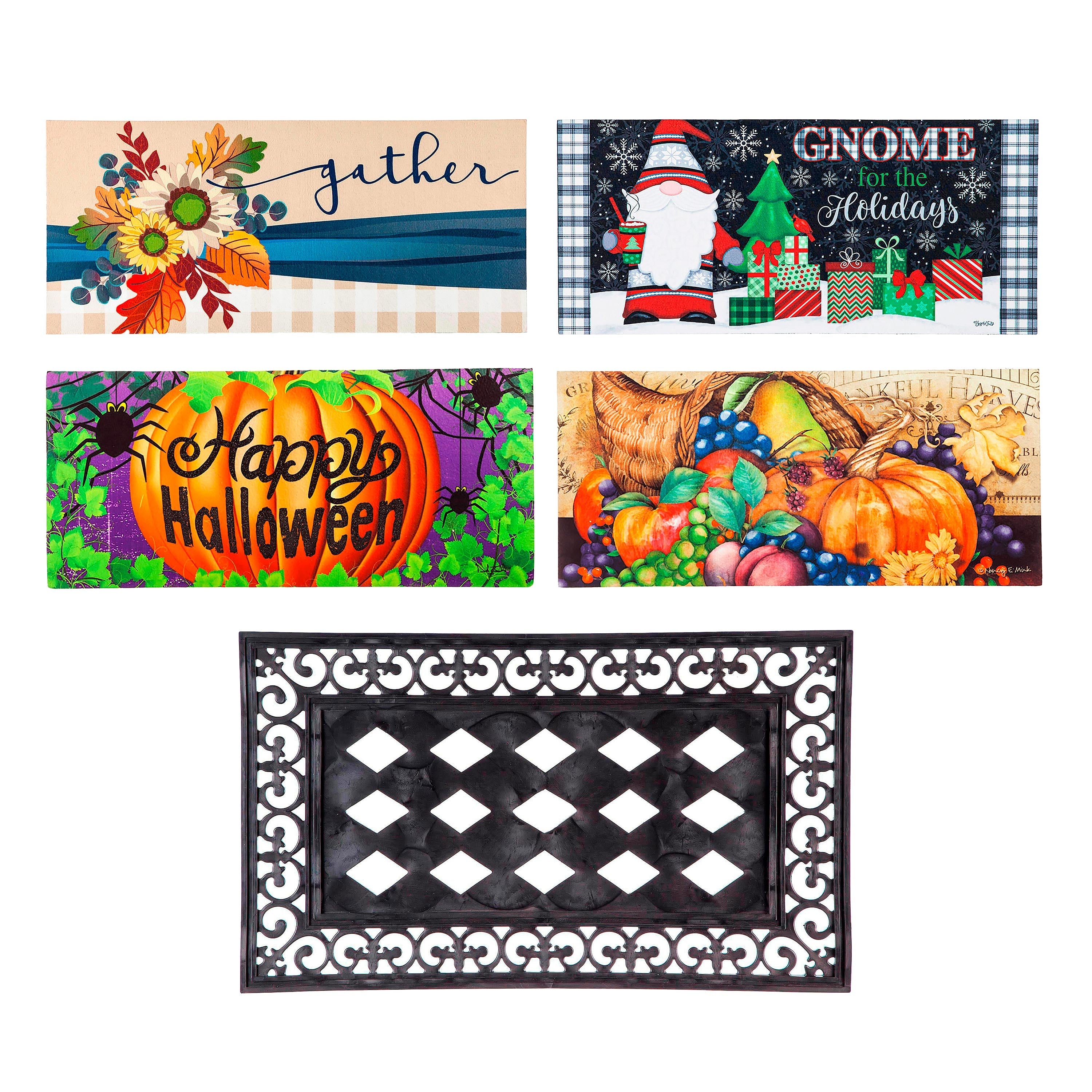 Sassafras Fall Holiday Set of 5 (43BM003+431863+431228+431231+431894)
