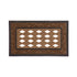 Brown Scroll Sassafras Mat Tray