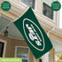3'x5' Single Sided Flag w/ 2 Grommets, New York Jets