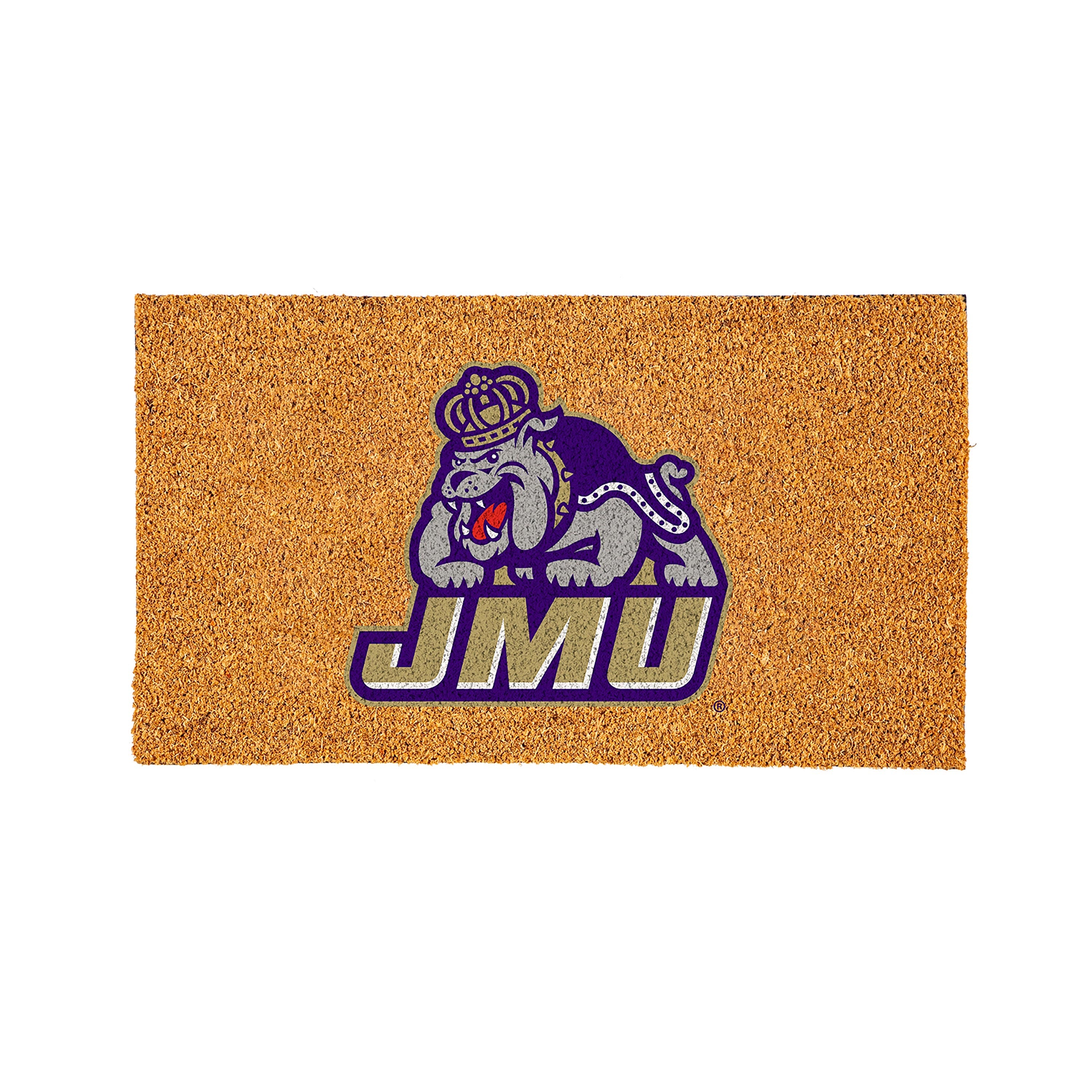 Coir Mat, 16"x28", James Madison University
