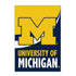 University Of Michigan Burlap House Flag
