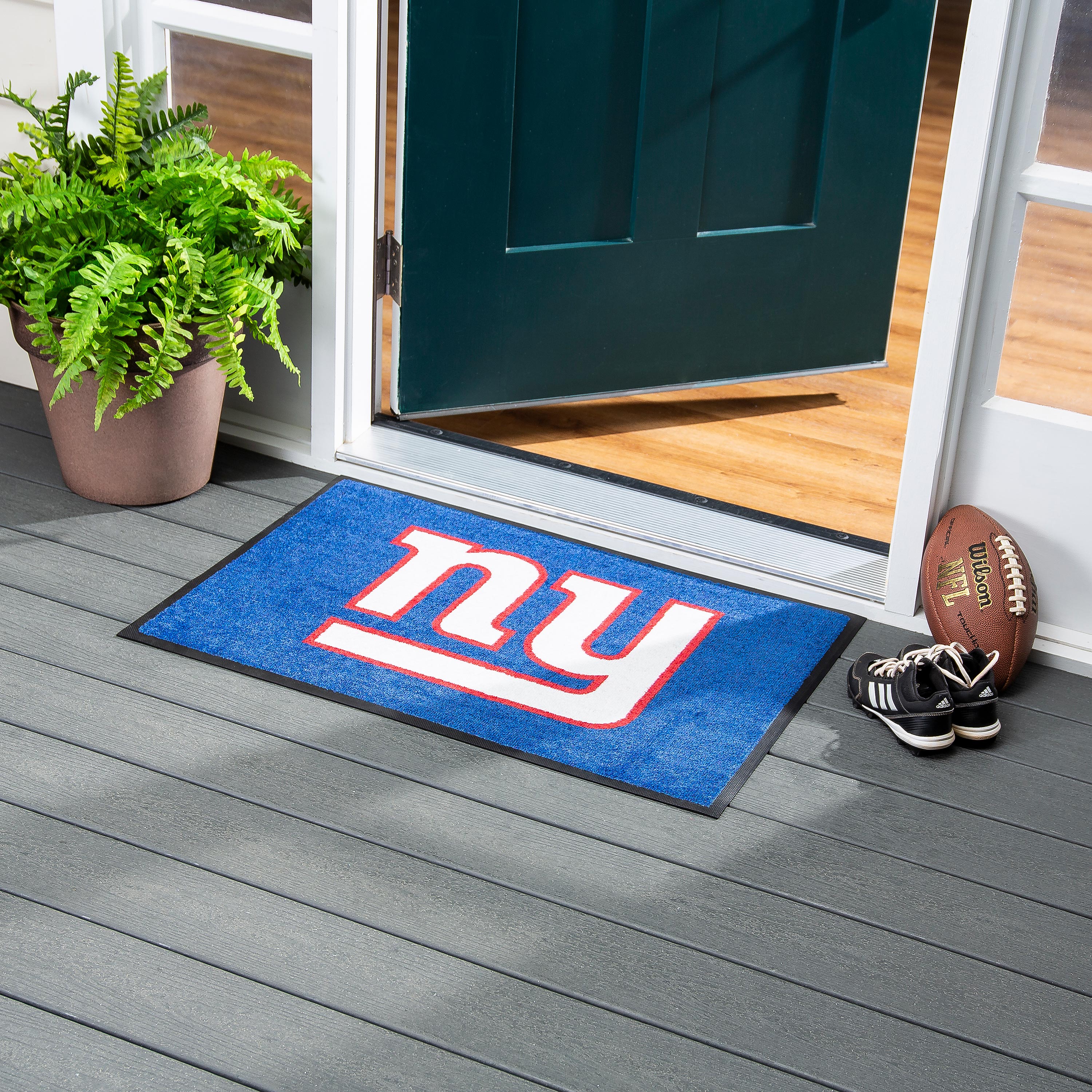 2'x3' USA Made Indoor/Outdoor Entryway Mat, New York Giants
