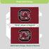University of South Carolina Single Sided Estate Flag with 2 Grommets, 3'x5'