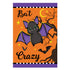 Gone Batty Applique Garden Flag