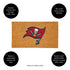 Coir Mat, 16"x28", Tampa Bay Buccaneers