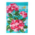 Pink Hydrangeas Applique Garden Flag