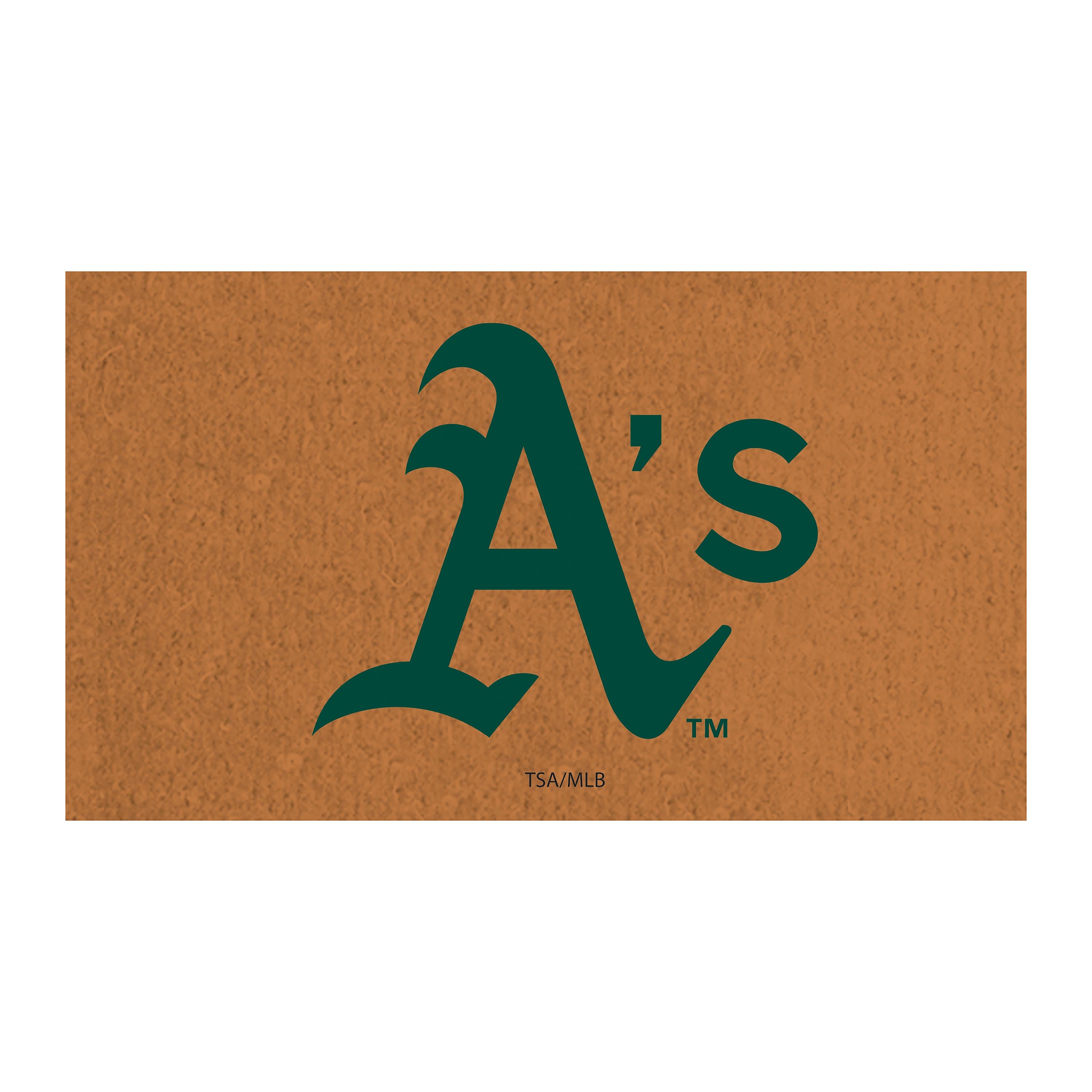Oakland A's Coir Mat 16"x28"