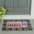 Patriotic Door Decor and Sassafras Mat Set