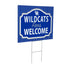 University of Kentucky Coroplast Yard Sign, "Fans Welcome"