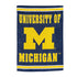 University Of Michigan Embossed Suede House Flag