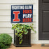 University of Illinois Coroplast Yard Sign "Fans Play Here"