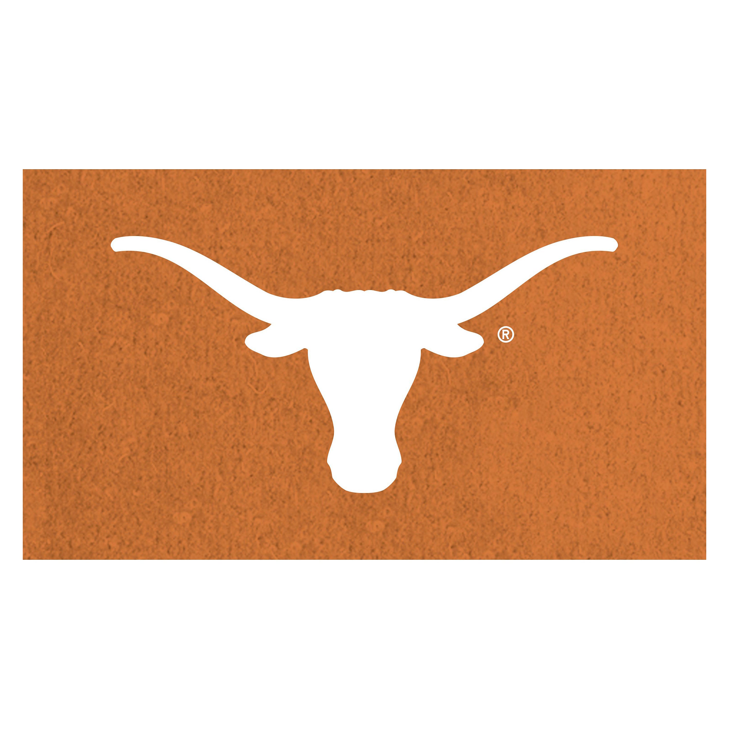 Coir Mat, 16"x28", University of Texas