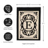 Cambridge Monogram Garden Applique Flag, Letter E