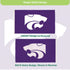 Kansas State University Single Sided Estate Flag with 2 Grommets, 3'x5'