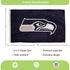 Seattle Seahawks Single Sided Estate Flag with 2 Grommets, 3'x5'