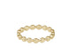 classic gold 2.5mm beaded disc ring by enewton by Enewton