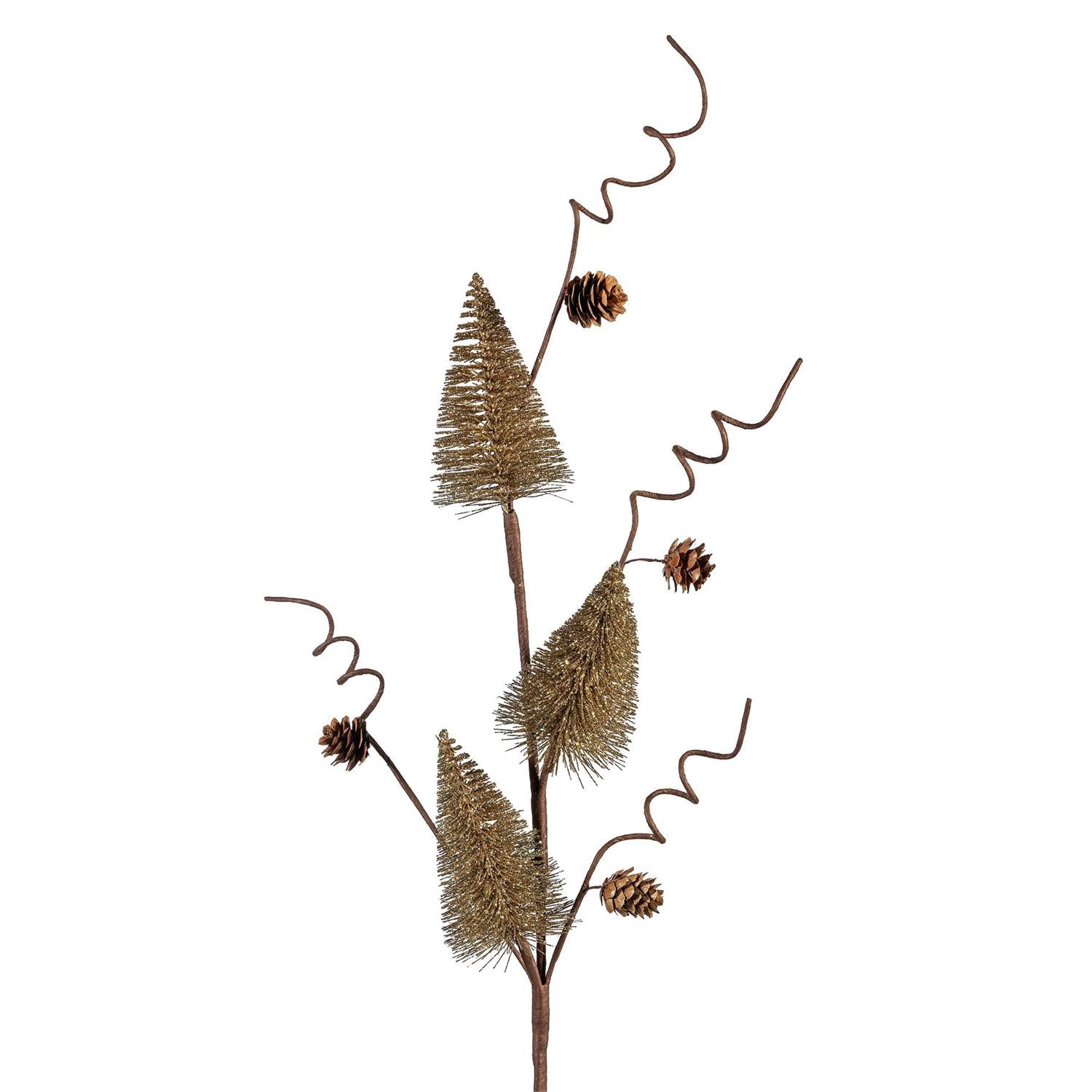 Woodland Stem Bottle Brush Tree and Pine