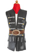 Skully Pirate Vest, Belt & Scarf - A. Dodson's